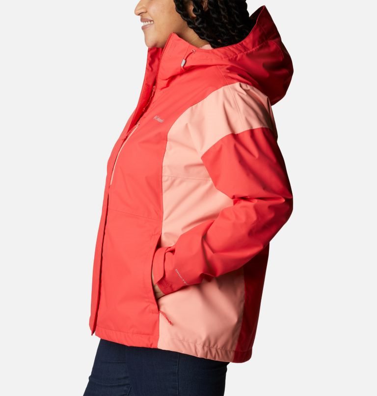 Women's Columbia Hikebound Jackets Red | Plus Size CA-H4685